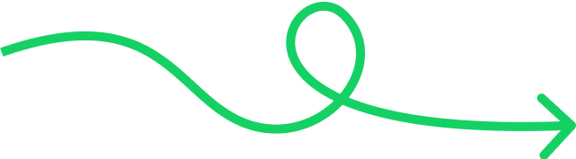 Arrow pointing to title